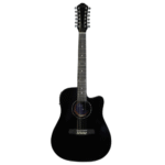 Guitarra Electroacústica Docerola La Sevillana TX-1200CEQBK
