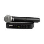 Sistema Inalámbrico Shure BLX24/PG58: Sistema Vocal Inalámbrico con PG58