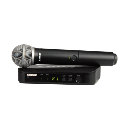 Sistema Inalámbrico Shure BLX24/PG58: Sistema Vocal Inalámbrico con PG58