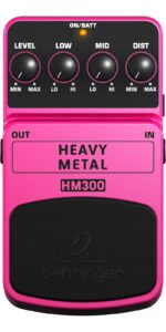 PEDAL BEHRINGER HM300 HEAVY METAL