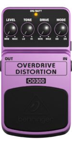 PEDAL BEHRINGER OD300 OVERDRIVE/DISTORTION
