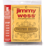 ENCORDADURA JIMMY WESS EXTRA LIGHT PARA GUITARRA ACUSTICA DE 6 CUERDAS MOD. JWGA-810BF