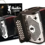 Acordeón Diatónico Hohner A4840 Panther Fa-Sib-Mib - Negro